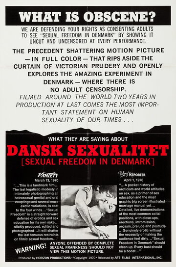 Сексуальная свобода в Дании (1970)